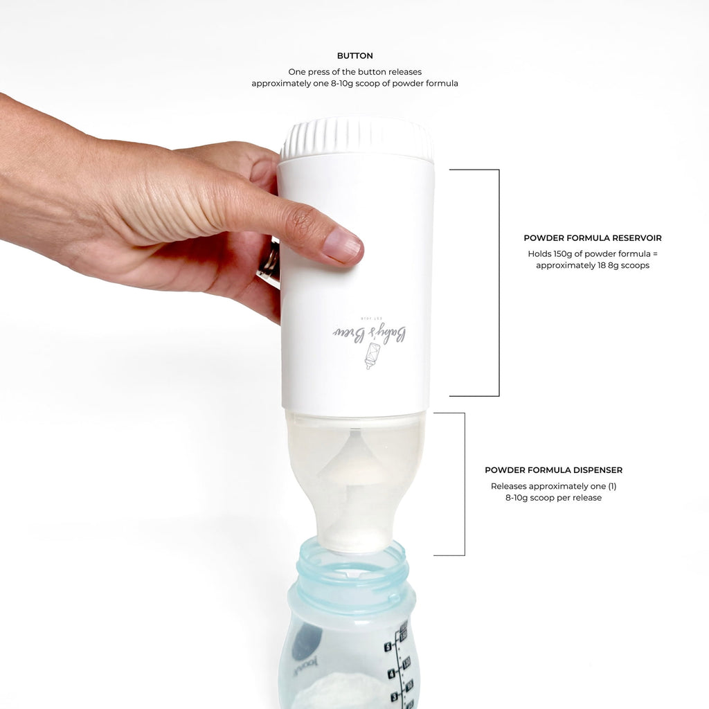 Portable Baby’S Brew Bottle Warmer + Dispenser Set – USB-C Rechargeable, Cordless Feeding On-The-Go