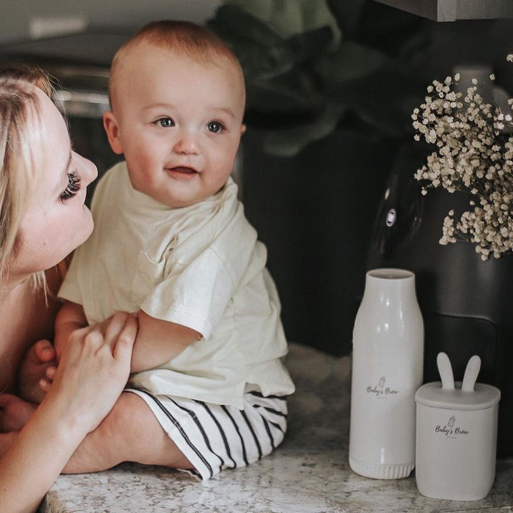 Portable Baby’S Brew Bottle Warmer + Dispenser Set – USB-C Rechargeable, Cordless Feeding On-The-Go